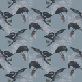 Woodland Collection Magpies and Jackdaws Design Licence